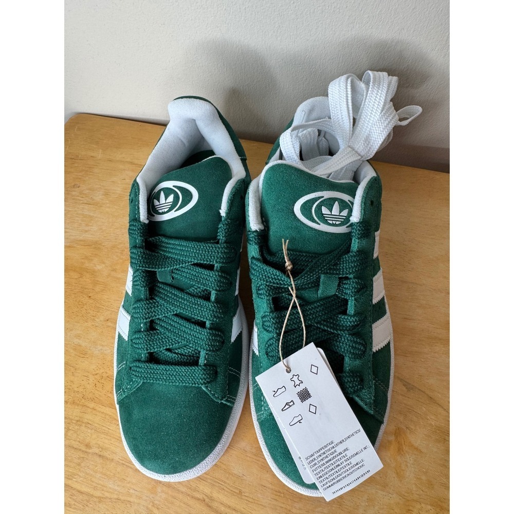 Adidas Campus 00s J Collegiate Green White Gum Sneakers Women's 7 / Kids 5.5 - Picture 6 of 10